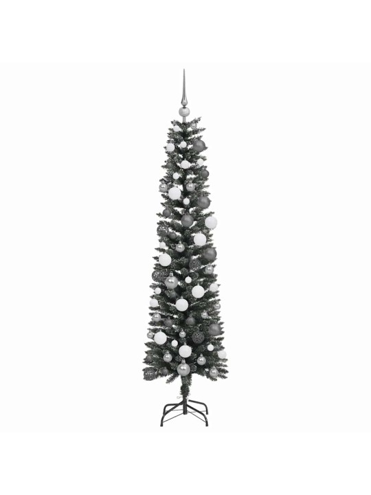 Mākslīgā ziemassvētku eglīte zaļa 180 cm pvc