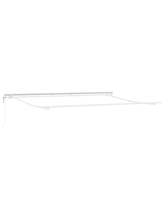 Izvelkams jumtiņš oranžs un brūns 400 × 300 cm audums