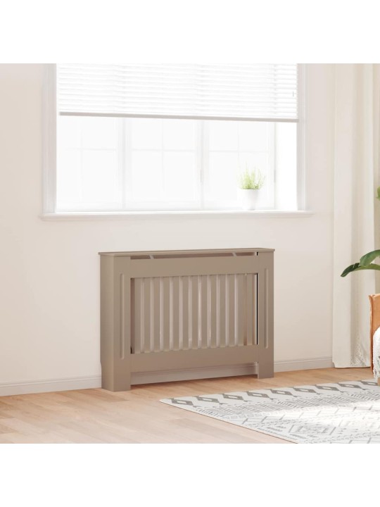 Radiatora vāks 2 pcs brūna 112 x 19 x 81.5 cm inženierijas koks