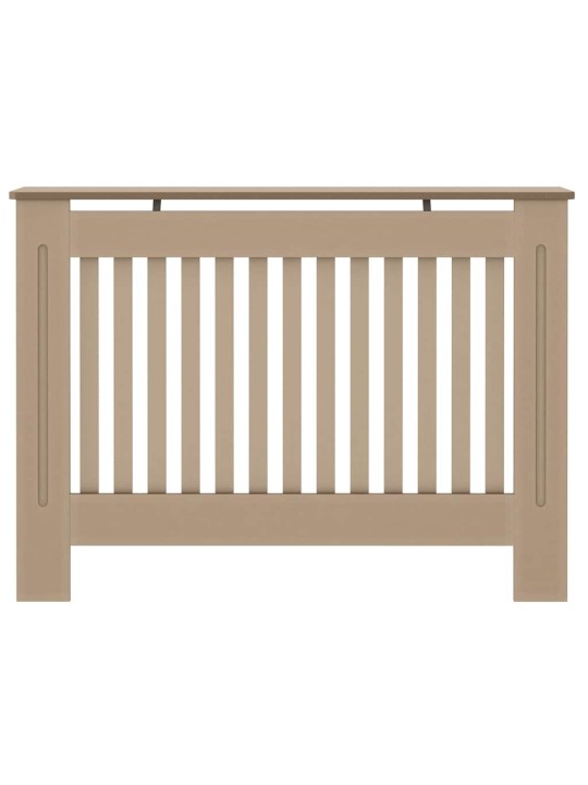 Radiatora vāks 2 pcs brūna 112 x 19 x 81.5 cm inženierijas koks