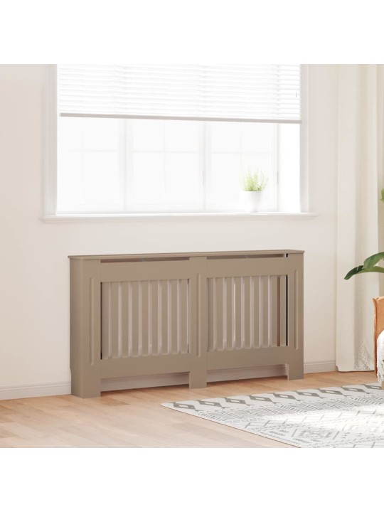 Radiatora vāks 2 pcs brūna 152 x 19 x 81.5 cm inženierijas koks