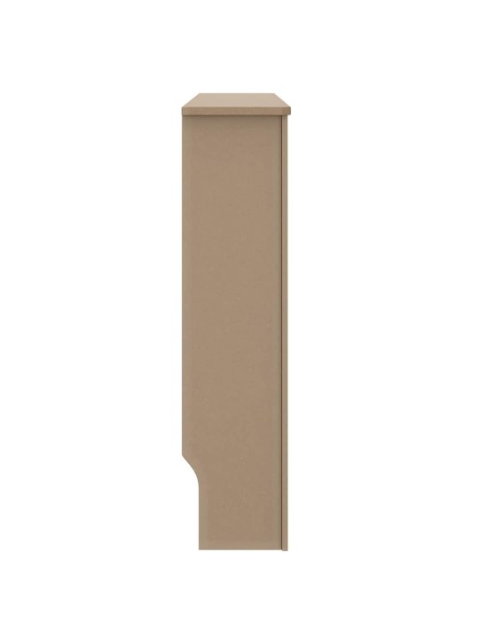 Radiatora vāks 2 pcs brūna 152 x 19 x 81.5 cm inženierijas koks