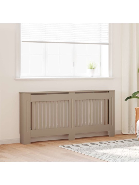 Radiatora vāks 2 pcs brūna 172 x 19 x 81.5 cm inženierijas koks