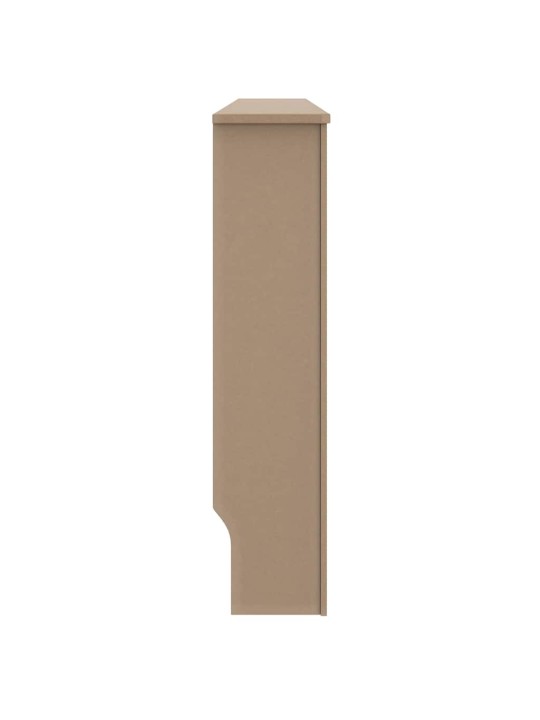 Radiatora vāks 2 pcs brūna 172 x 19 x 81.5 cm inženierijas koks