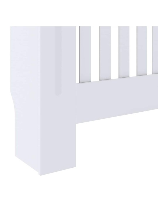 Radiatora vāks 2 pcs balts 78 x 19 x 81.5 cm inženierijas koks