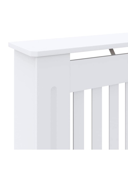 Radiatora vāks 2 pcs balts 78 x 19 x 81.5 cm inženierijas koks