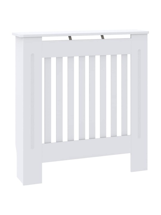 Radiatora vāks 2 pcs balts 78 x 19 x 81.5 cm inženierijas koks