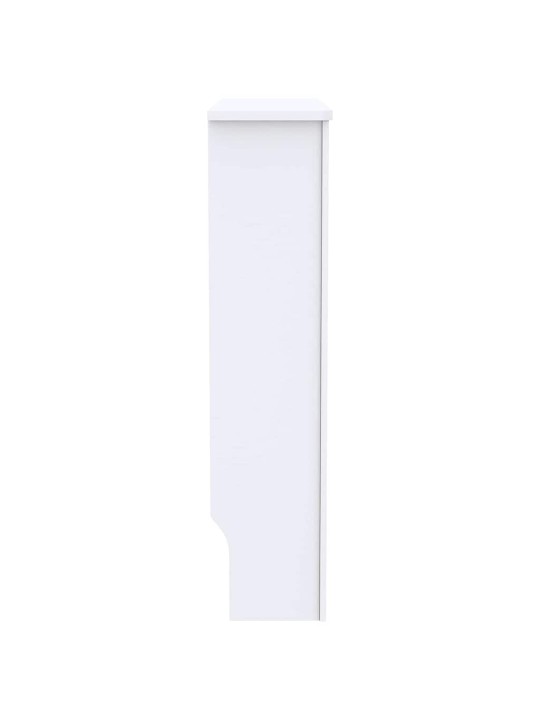 Radiatora vāks 2 pcs balts 78 x 19 x 81.5 cm inženierijas koks
