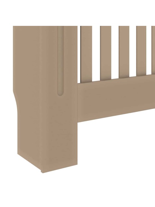 Radiatora vāks 2 pcs brūna 78 x 19 x 81.5 cm inženierijas koks
