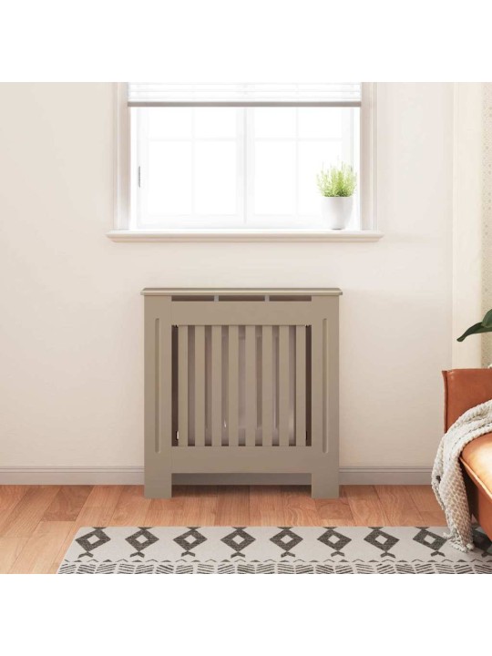 Radiatora vāks 2 pcs brūna 78 x 19 x 81.5 cm inženierijas koks