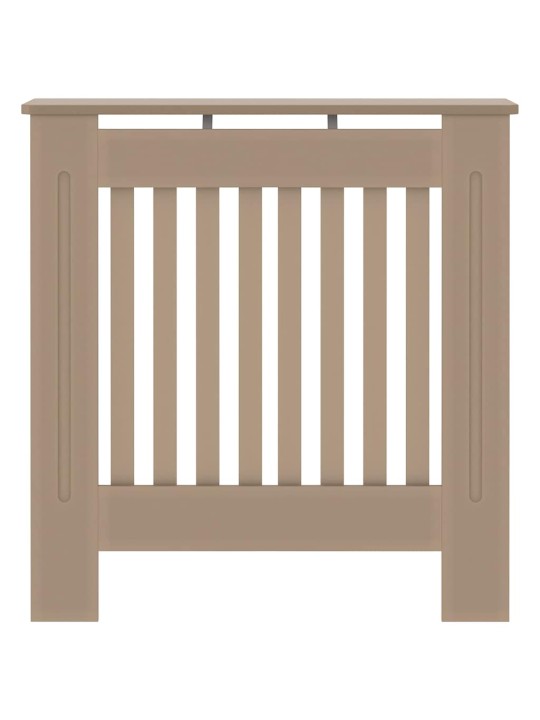Radiatora vāks 2 pcs brūna 78 x 19 x 81.5 cm inženierijas koks