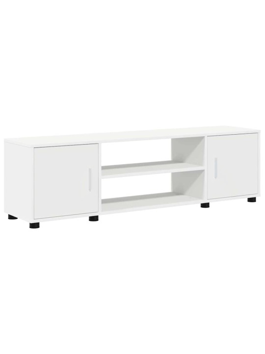 4 gabalu tv skapja komplekts 4 pcs balta inženierijas koks