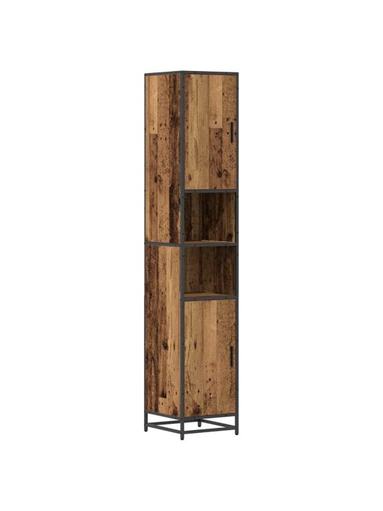 Vannas istabas skapītis vecs koks 35 x 37.5 x 188.5 cm