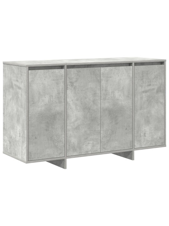 Betona pelēks sideboard betona pelēks inženierijas koks