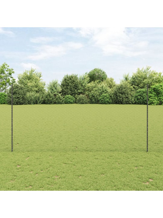 Žoga stabi 22 gab u-kanāls pelēks 150 cm tērauds
