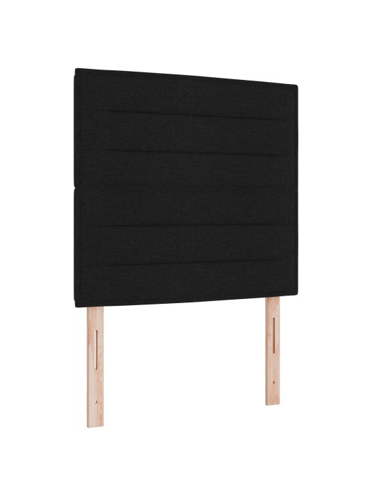 Gultas galvgaļi ar līnijām melnā krāsā 80 cm audums