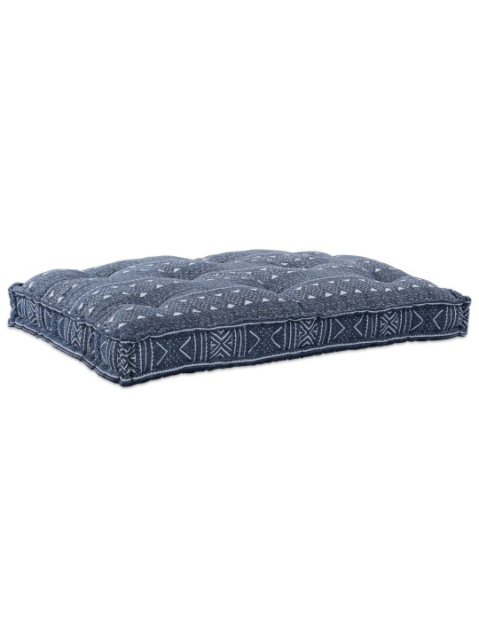 Pallešu spilvens indigo 120x80x12 cm audums