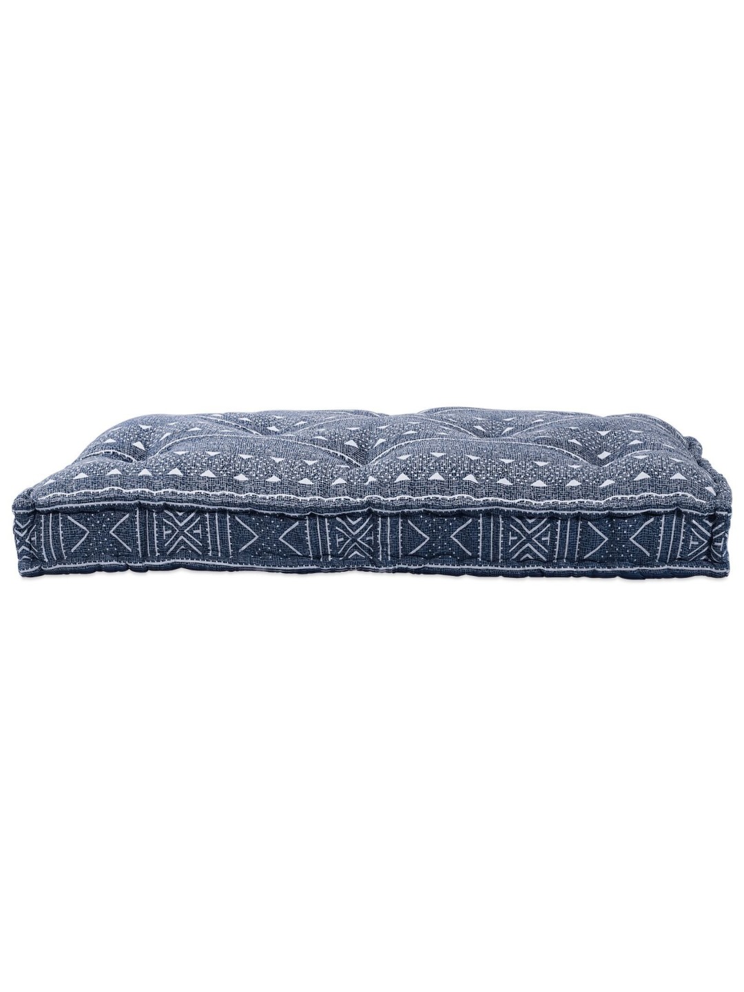 Pallešu spilvens indigo 120x80x12 cm audums