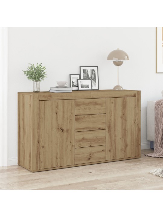 Kumode amatnieku ozols inženierijas koks 120 x 36 x 69 cm