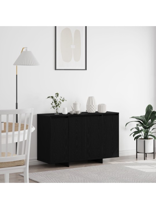 Melnas ozola bufete melna ozola koks 120 x 41 x 75 cm