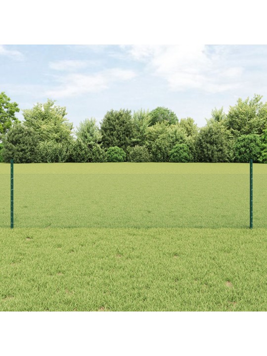 Žogu stabi 11 gab u-kanāls zaļš 60 cm tērauds