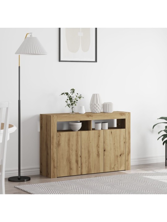 Sideboard artisan oak inženierkoksne 116 x 30 x 75 cm sideboard