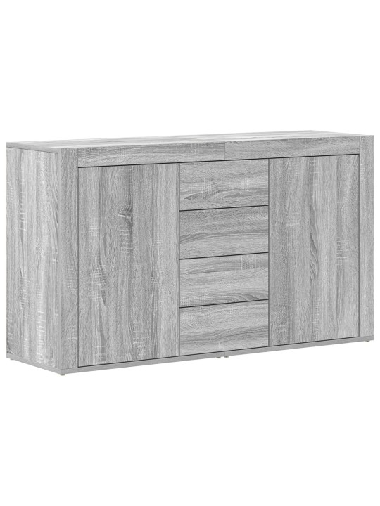 Kumode pelēka sonoma inženierijas koks 120 x 36 x 69 cm