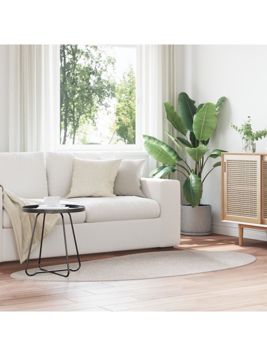 Teritorijas paklājs smilšu krāsā 100x200 cm poliesters neslīdošs