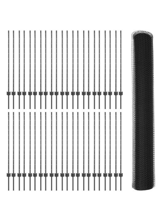 22 gab. u-kanāla stabi pelēki 120 cm tērauds
