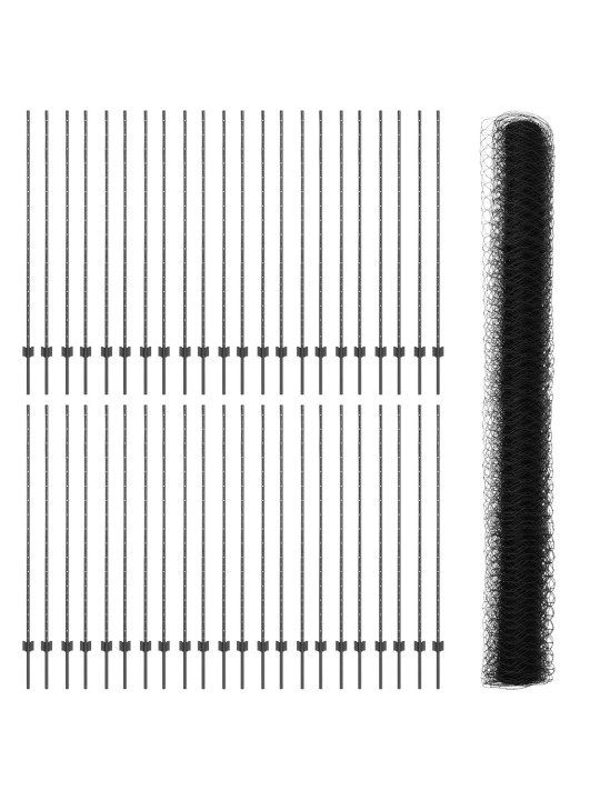Žogu stabi 22 gb u-kanāls pelēks 150 cm tērauds