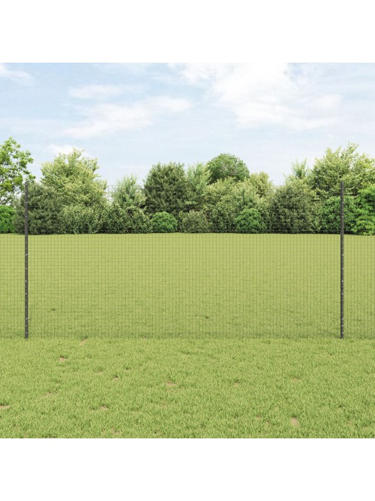 Cinkota acu žogs ar 44 u stabiem pelēks 1.2x50 m tērauds