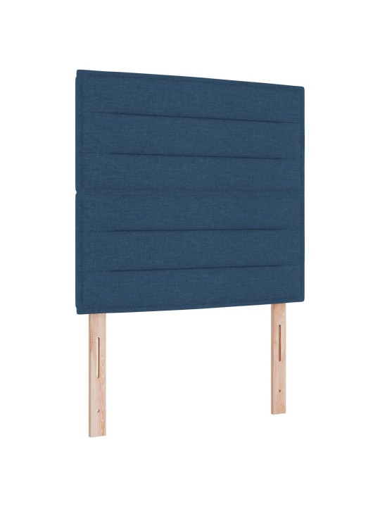Galvgaļi līniju dizains zils 90 cm audums