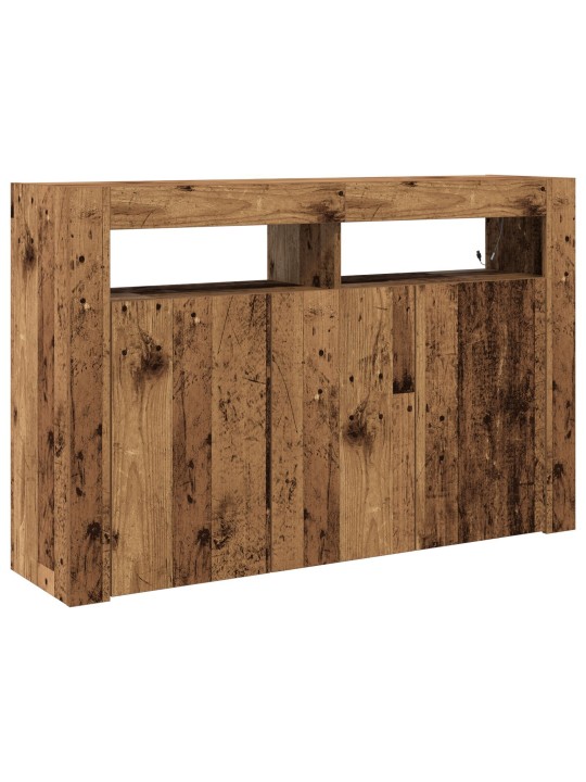 Bufete vecā koksne inženierijas koksne 116 x 30 x 75 cm bufete