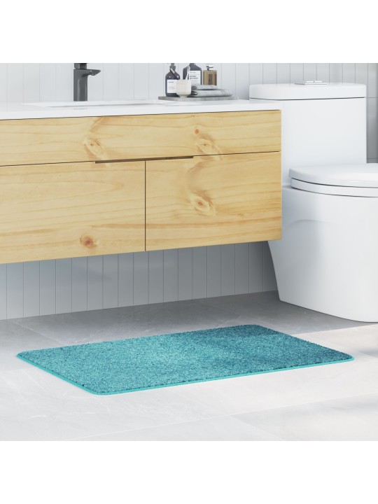 Vannas paklājs taisnstūra oranžs 60x90 cm polipropilēns neslīdošs