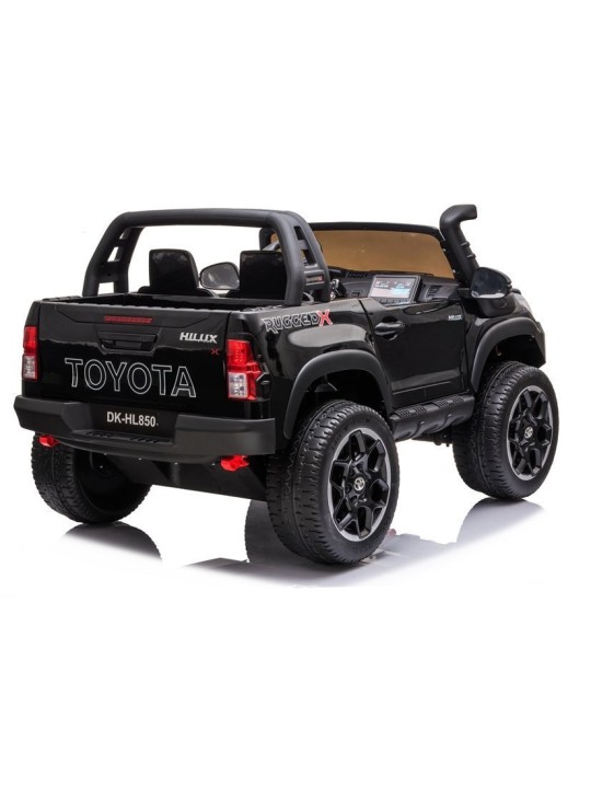 Bērnu Elektroauto rotaļlietu Hilux Melns Krāsots