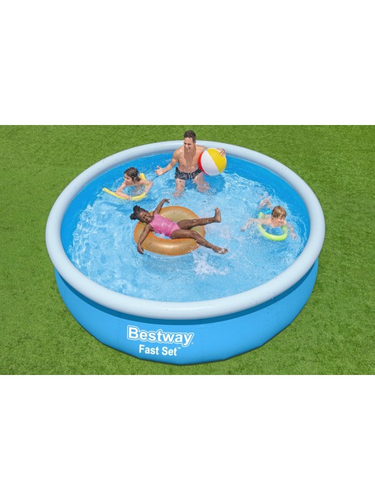 Bestway Fast Set piepūšamais baseins, apaļš, 366x76 cm, 57273