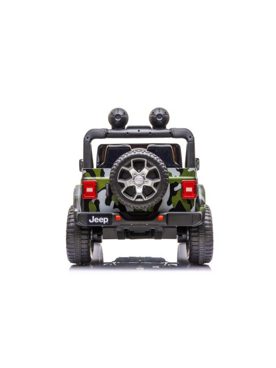 Bērnu Elektroauto Jeep Wrangler Rubicon DK-JWR555 Kamufāžas