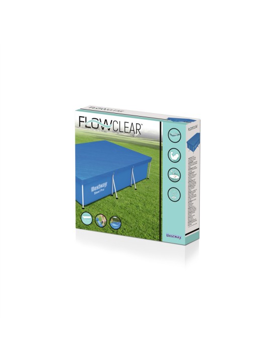 Bestway Flowclear baseina pārklājs, 304x205x66 cm
