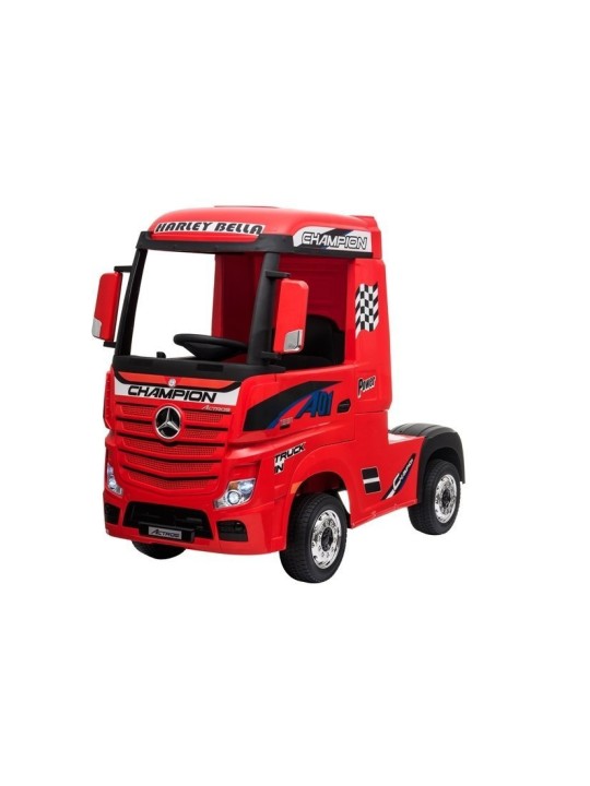 Bērnu Elektroauto Mercedes Actros Sarkans