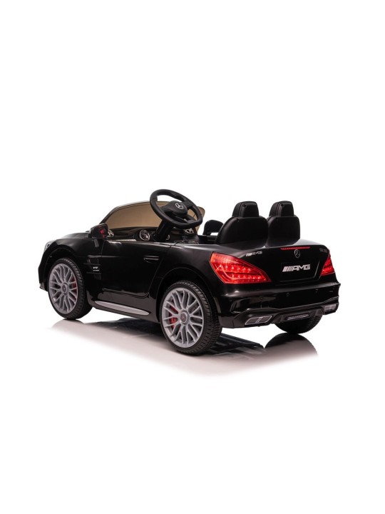 Bērnu Elektroauto Mercedes SL65 S Melns Krāsots LCD