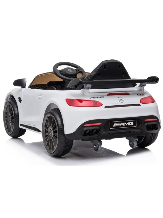 Bērnu Elektroauto Mercedes AMG GT R Balts