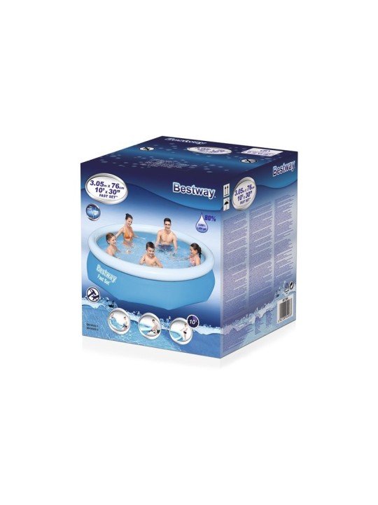 Bestway Fast Set piepūšamais baseins, apaļš, 305x76 cm, 57266