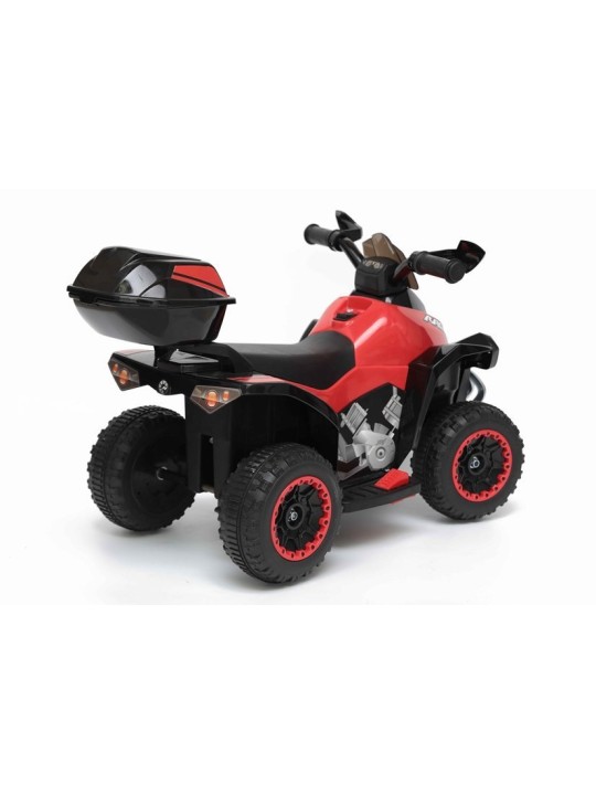YSA021A Elektriskais jāmamais Quad Sarkans