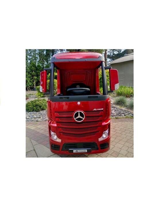 Bērnu Elektroauto Mercedes Actros Sarkans