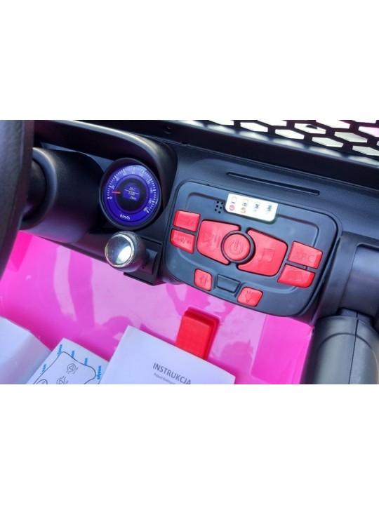 Bērnu Elektroauto S2388 Jeep Rozā 4x45W