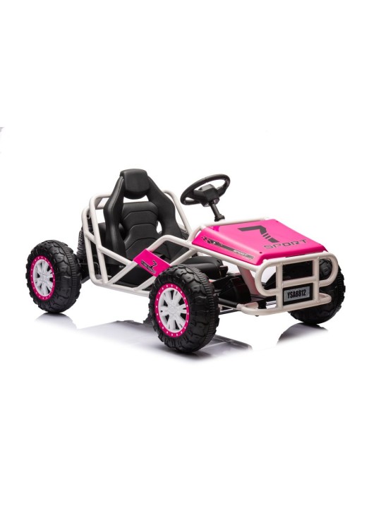 Elektriskais Buggy Bērniem A8812 Rozā 24V