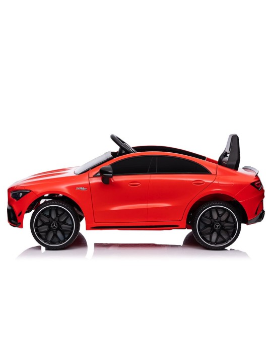 Bērnu Elektroauto Mercedes CLA 45s Sarkans AMG 4x4