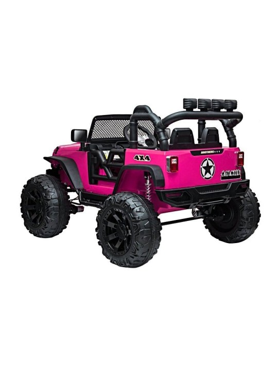 Jeep JC666 Bērnu Elektroauto Rozā Krāsots