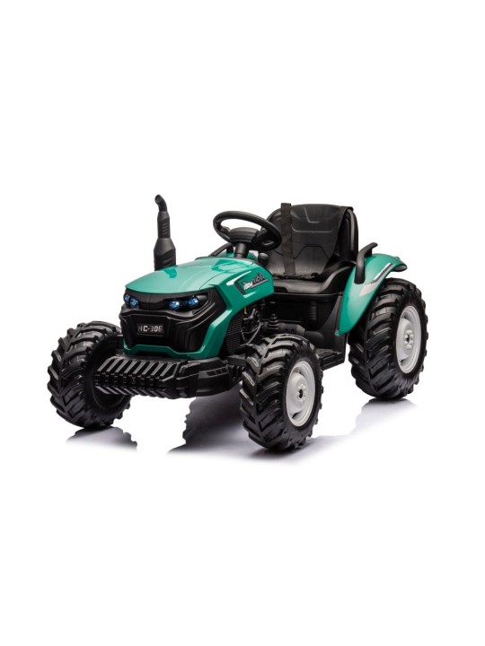 Elektriskais traktors HC-306 Tumšs Zaļš 24V