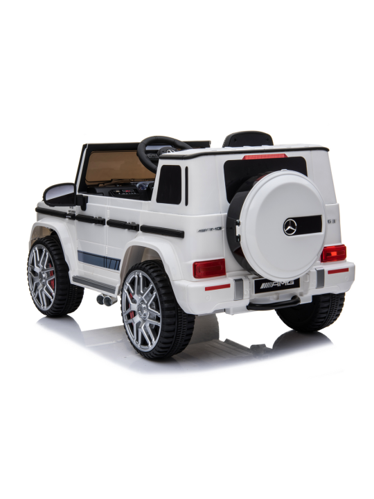 Bērnu Elektroauto Mercedes G63 Balts
